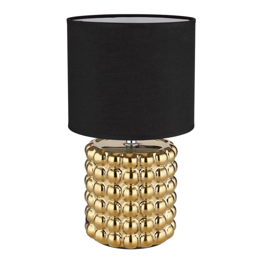 Globo - Asztali lámpa 1xE14/40W/230V fekete/arany