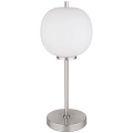 Globo - Asztali lámpa 1xE14/40W/230V króm