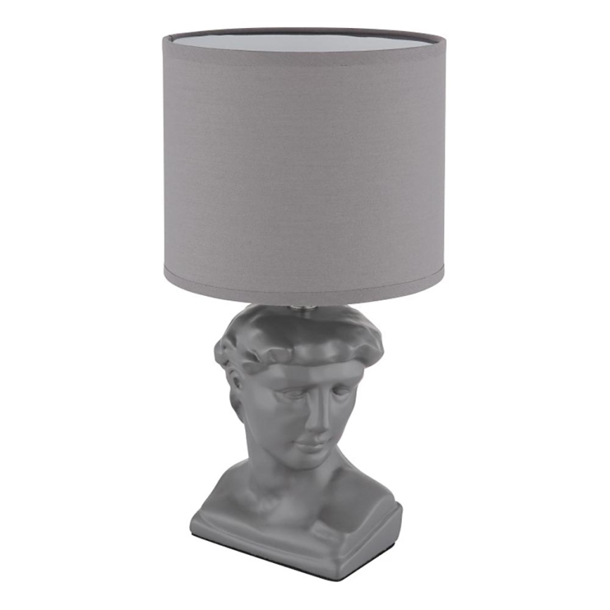 Globo - Asztali lámpa 1xE14/40W/230V szürke