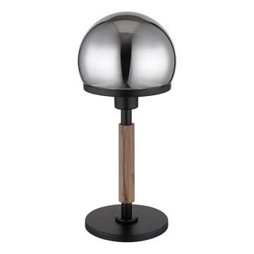 Globo - Asztali lámpa 1xE27/40W/230V fekete/barna
