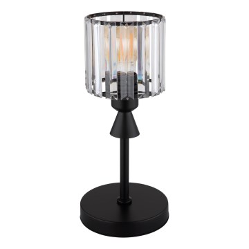 Globo - Asztali lámpa 1xE27/60W/230V átm. 15 cm fekete