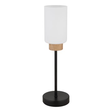 Globo - Asztali lámpa 1xE27/60W/230V fekete/fehér