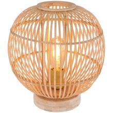 Globo - Asztali lámpa 1xE27/60W230V bambusz