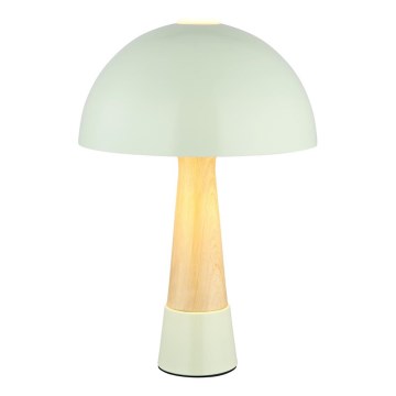 Globo - Asztali lámpa 1xE27ILLU/40W/230V zöld