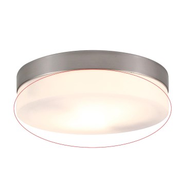 Globo - Csereüveg az OPAL E27 mennyezeti lámpához, átmérő: 23,5 cm