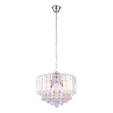 Globo - Csillár láncon 4xE14/40W/230V