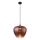 Globo - Csillár zsinóron 1xE27/60W/230V átm. 40 cm réz