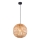 Globo - Csillár zsinóron 1xE27/60W/230V bambusz