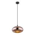 Globo - Csillár zsinóron 1xE27/60W/230V réz