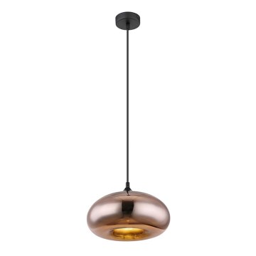 Globo - Csillár zsinóron 1xE27/60W/230V réz