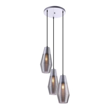 Globo - Csillár zsinóron 3xE27/60W/230V