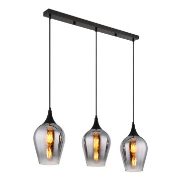 Globo - Csillár zsinóron 3xE27/60W/230V