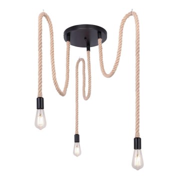 Globo - Csillár zsinóron 3xE27/60W/230V pók