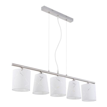 Globo - Csillár zsinóron 5xE14/25W/230V