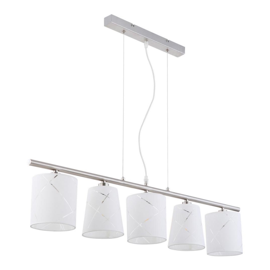 Globo - Csillár zsinóron 5xE14/25W/230V