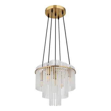 Globo - Csillár zsinóron 5xE14/40W/230V arany