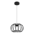 Globo - Dimmelhető LED csillár drótkábellel LED/40W/230V 3000K fekete