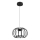 Globo - Dimmelhető LED csillár drótkábellel LED/40W/230V 3000K fekete