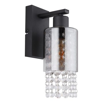 Globo - Fali lámpa 1xE27/40W/230V fekete