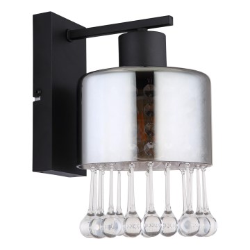 Globo - Fali lámpa 1xE27/60W/230V fekete