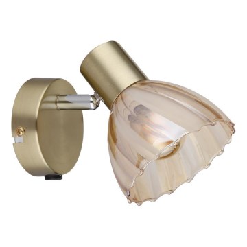 Globo - Fali spotlámpa 1xE14/40W/230V arany