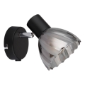 Globo - Fali spotlámpa 1xE14/40W/230V fekete