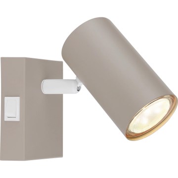 Globo - Fali spotlámpa 1xGU10/35W/230V bézs