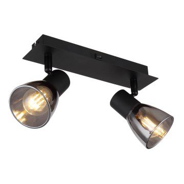 Globo - Fali spotlámpa 2xE14/40W/230V fekete