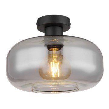 Globo - Felületre szerelhető csillár 1xE27/40W/230V átm. 28 cm szürke