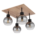 Globo - Felületre szerelhető csillár 4xE27/40W/230V