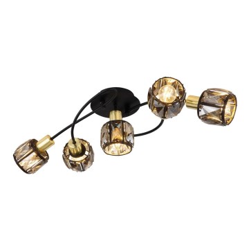 Globo - Felületre szerelhető csillár 5xE14/40W/230V