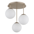 Globo - Felületre szerelt csillár 3xE14/25W/230V sárgaréz