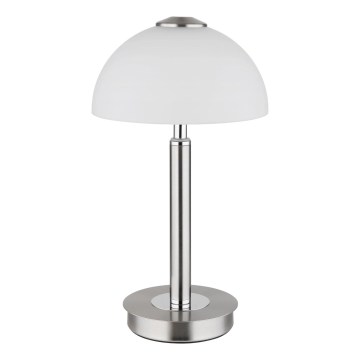 Globo - Fényerőszabályozható érintésvezérelt LED asztali lámpa LED/7W/230V 3000K matt króm