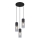 Globo - Függeszték kábelre 3xE27/25W/230V átm. 30 cm fekete