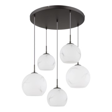 Globo - Kábelcsillár 5xE27/60W/230V Ø 75 cm