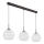 Globo - Kábelen függő csillár, 3x E27, 60W, 230V