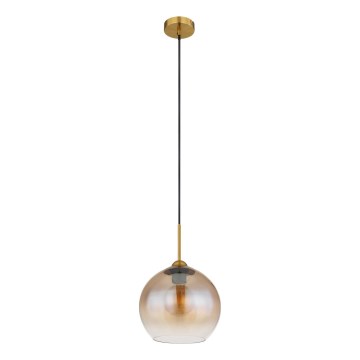 Globo - Kábeles csillár 1xE27/60W/230V sárgaréz