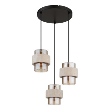 Globo - Kábeles csillár 3xE27/40W/230V