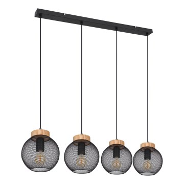 Globo - Kábeles függeszték 4xE27/40W/230V