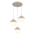 Globo - Kábelre függesztett csillár 3xE27/60W/230V