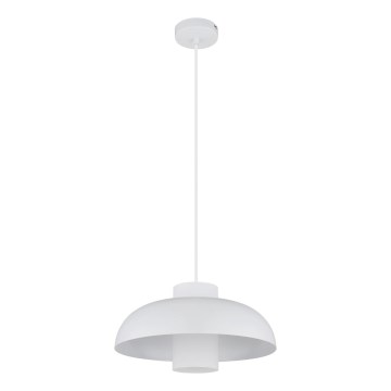 Globo - Kábelre függeszthető csillár 1xE27/60W/230V fehér