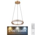 Globo - LED állítható fényerejű kristály csillár kábellel LED/36W/230V 2700K-6000K + távirányító