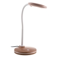 Globo - LED állítható fényerejű, rugalmas érintős asztali lámpa LED/4,6W/230V barna