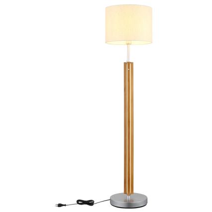 Globo - LED dimmelhető állólámpa LED/21W/230V + 1xE27/25W