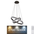 Globo - LED dimmelhető csillár zsinóron LED/60W/230V 2700K-6000K + távirányítás