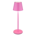 Globo - LED dimmelhető érintéses újratölthető kültéri asztali lámpa 3 az 1-ben LED/3W/5V 3000/4000/5000K IP54 1800 mAh rózsaszín