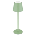 Globo - LED dimmelhető érintésvezérelt tölthető kültéri asztali lámpa 3 az 1-ben LED/3W/5V 3000/4000/5000K IP54 1800 mAh zöld