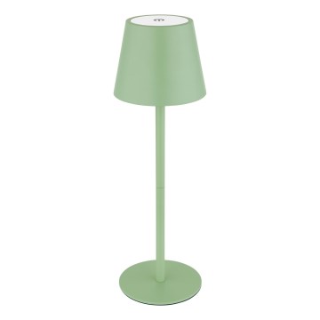 Globo - LED dimmelhető érintésvezérelt tölthető kültéri asztali lámpa 3 az 1-ben LED/3W/5V 3000/4000/5000K IP54 1800 mAh zöld