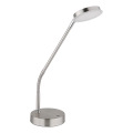 Globo - LED Dimmelhető érintésvezérlésű asztali lámpa LED/6,5W/230V 2700/3350/4000K matt króm