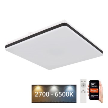 Globo - LED Dimmelhető mennyezeti lámpa LED/24W/230V 2700-6500K Wi-Fi Tuya + távirányítás